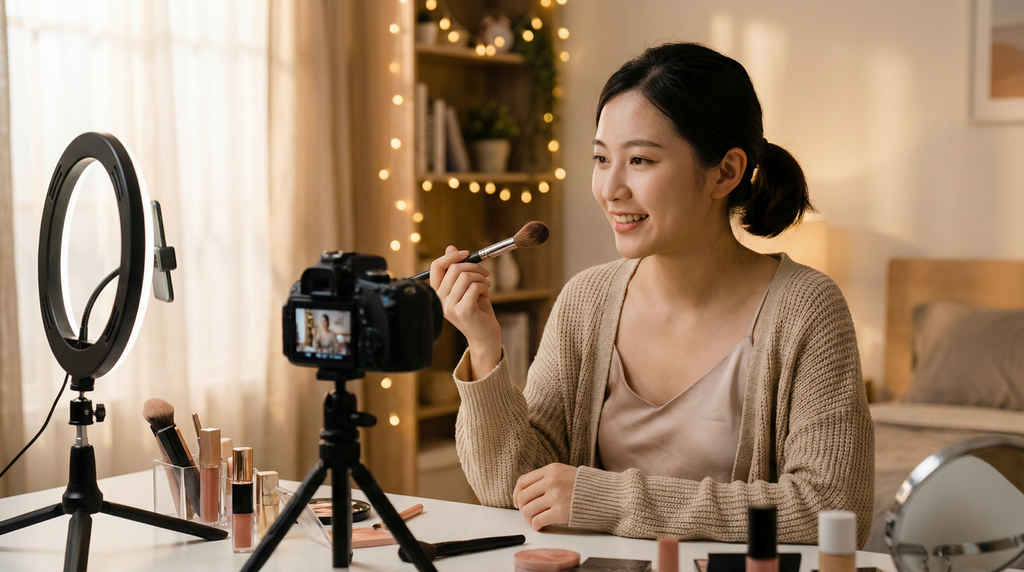 国产视频美妆教程视频